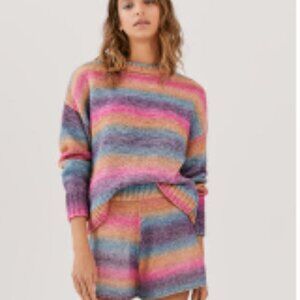 SOMETHING NAVY - POPPY OMBRE SWEATER